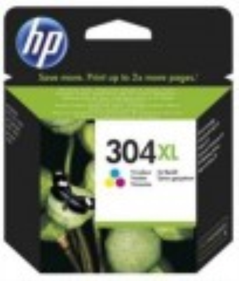 TECNOSHOP Cartuccia originale HP 304 XL (N9K07AE) tricromia